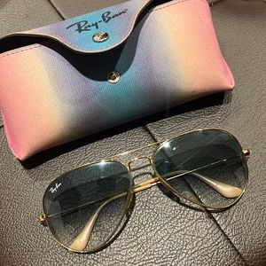 Ray-Ban Blue Gradient Aviators